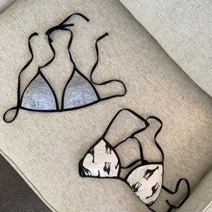 Bikini tops H&M, Aerie